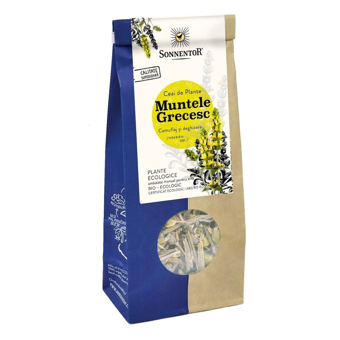 00905_1 Ceai de Plante Muntele Grecesc Bio, 40 g, Sonnentor - imagine 1