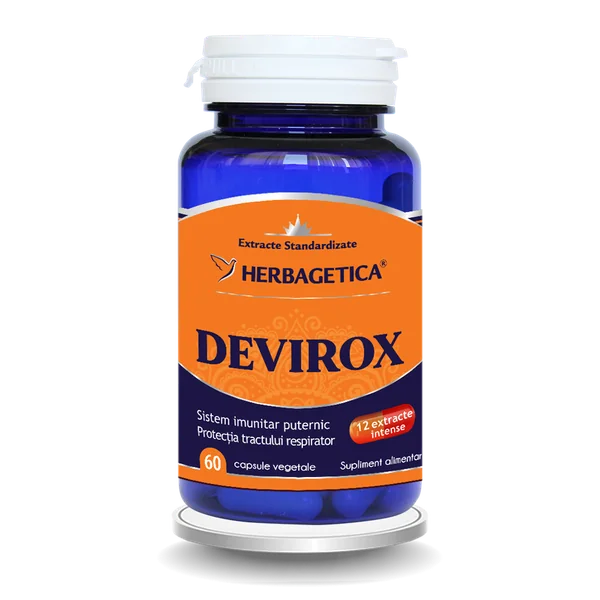 111257746 Devirox Herbagetica 60 capsule - imagine 1