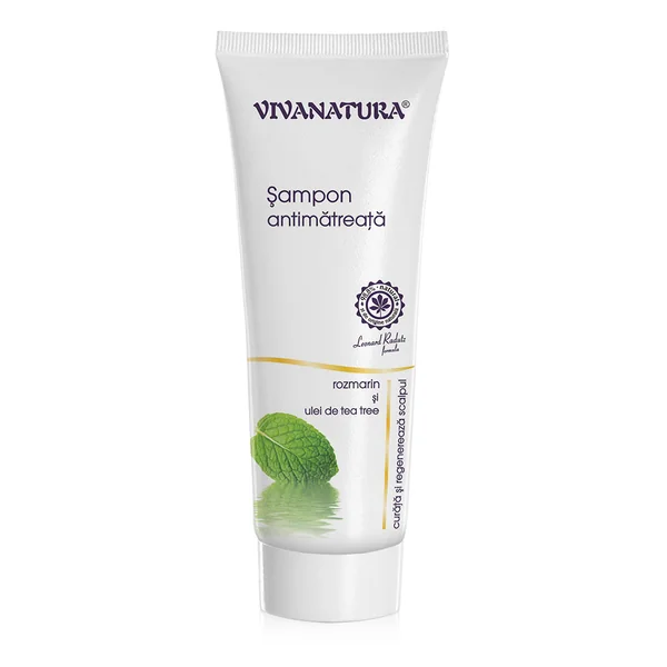 1213829196 Sampon antimatreata rozmarin si ulei de tea-tree 250ml, VivaNatura - imagine 1