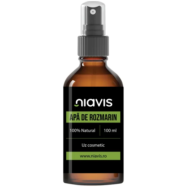 1643238866 Apa de rozmarin, 100ml, Niavis - imagine 1