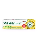 Pasta de dinti naturala cu argila si banane GennaDent Junior 80ml, VivaNatura