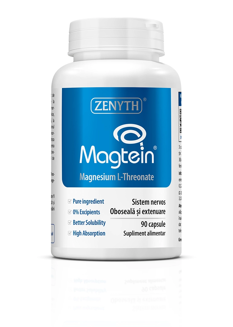 Magtein-90-CPS-Cu-reflexie Magneziu Treonat Magtein, 90 capsule, Zenyth - imagine 1
