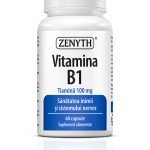 Vitamina B1 100 mg, 60 capsule, Zenyth