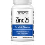 Zinc 25 mg, 30 capsule, Zenyth