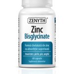 Zinc Bisglicinat, 60 capsule, Zenyth