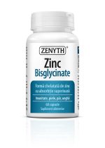 Zinc Bisglicinat, 60 capsule, Zenyth