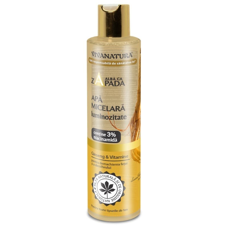 apa-micelara-pentru-luminozitate-cu-ginseng-si-vitamine-250ml-vivanatura Apa Micelara pentru Luminozitate cu Ginseng si Vitamine 250ml Vivanatura - imagine 1