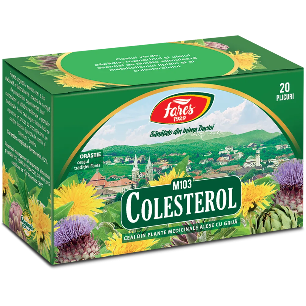 colesterol-m103 Colesterol, M103, ceai la plic - imagine 1