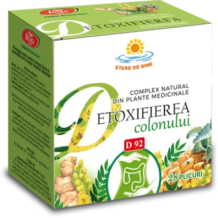 Detoxifierea colonului, D92, complex