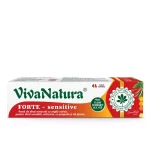 Forte sensitive - pasta de dinti 99,5% naturala cu argila activa, propolis si 44 plante, fara fluor, 80 ml