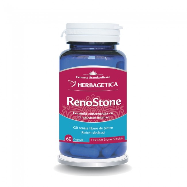 renostone_60 Renostone Herbagetica 60 Capsule - imagine 1