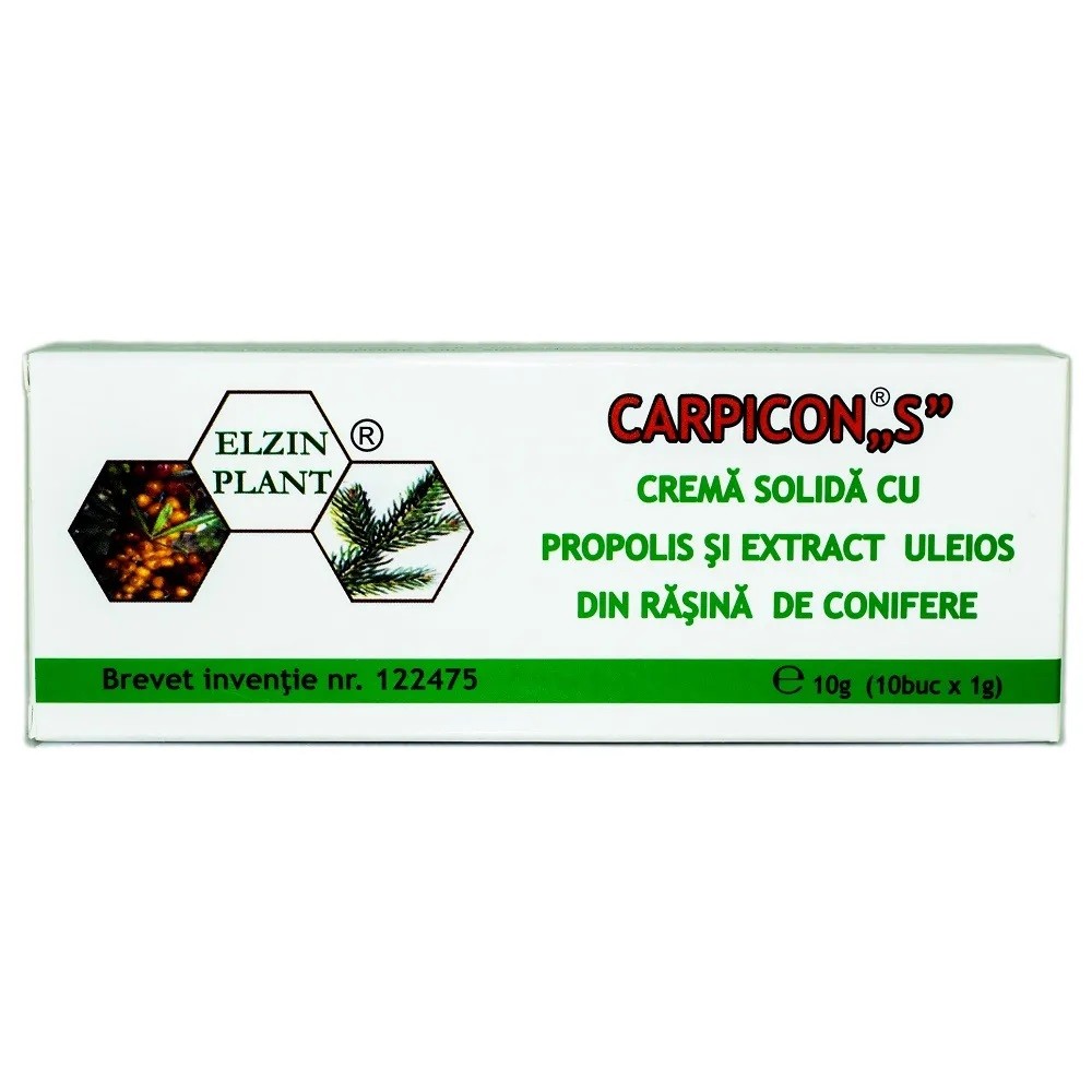 crema-solida-cu-propolis-si-extract-uleios-din-rasina-de-conifere-carpicon-s-10-bucati-x-1-g-elizin-plant-5286-1000x1000 Carpicon S - Crema Solida cu Propolis 15g (10buc x 1.5g) Elzin Plant - imagine 1