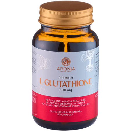 premium-l-glutathione-500-mg-60-capsule-aronia-charlottenburg-3947 Premium L-Glutathione, 500 mg, 60 capsule, Aronia - imagine 1