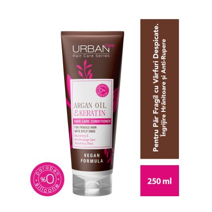 Balsam păr fragil cu ulei de argan și keratină