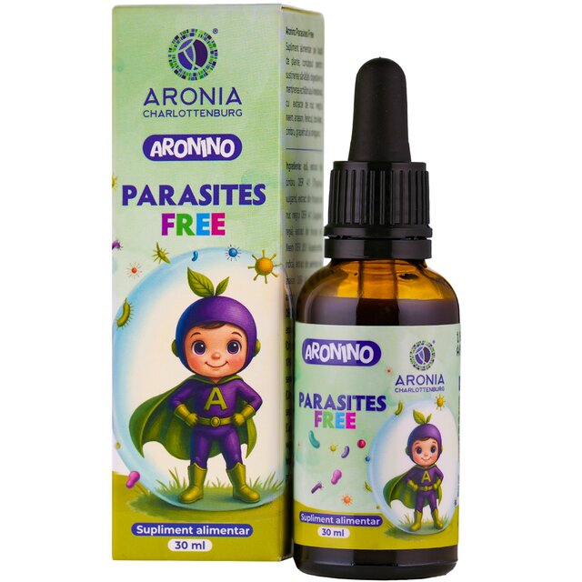2.-Paraziti-intestinali-Aronino-Parasites-Free Parasites Free 30 ml Aronia - imagine 1