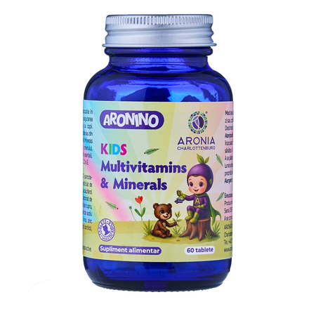 multivitamine-si-minerale-pentru-copii-60-tablete-masticabile-aronia-charlottenburg-4403 kids Multivitamins -Minerals 60 tablete Aronia - imagine 1
